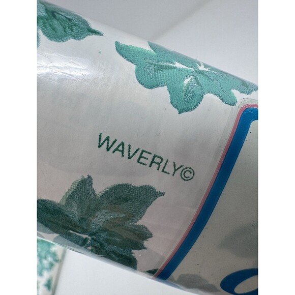 Vintage Adheso Self Adhesive Vinyl Shelf Liner Drawer Paper Ivy Leaves Set of 2 - Picture 4 of 7